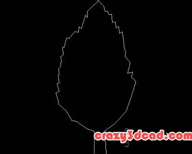 Plants trees autocad blocks 25